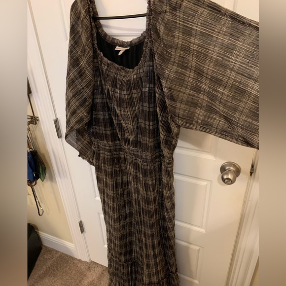 1X shimmery sparkly holiday dress plus size - Picture 12 of 14